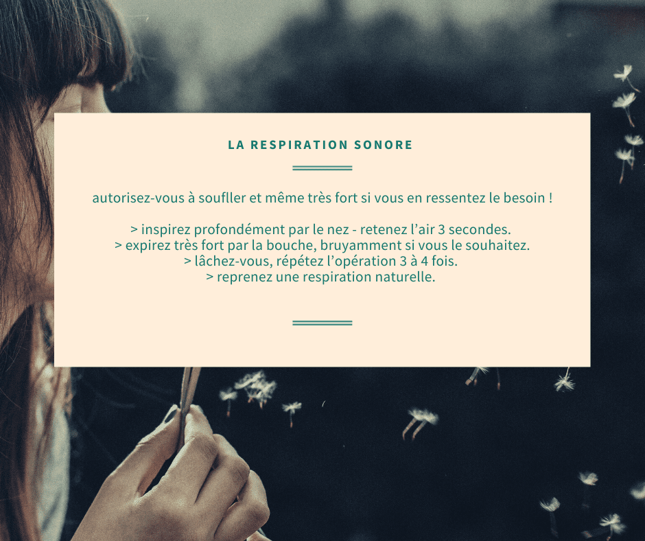 Respiration sonore